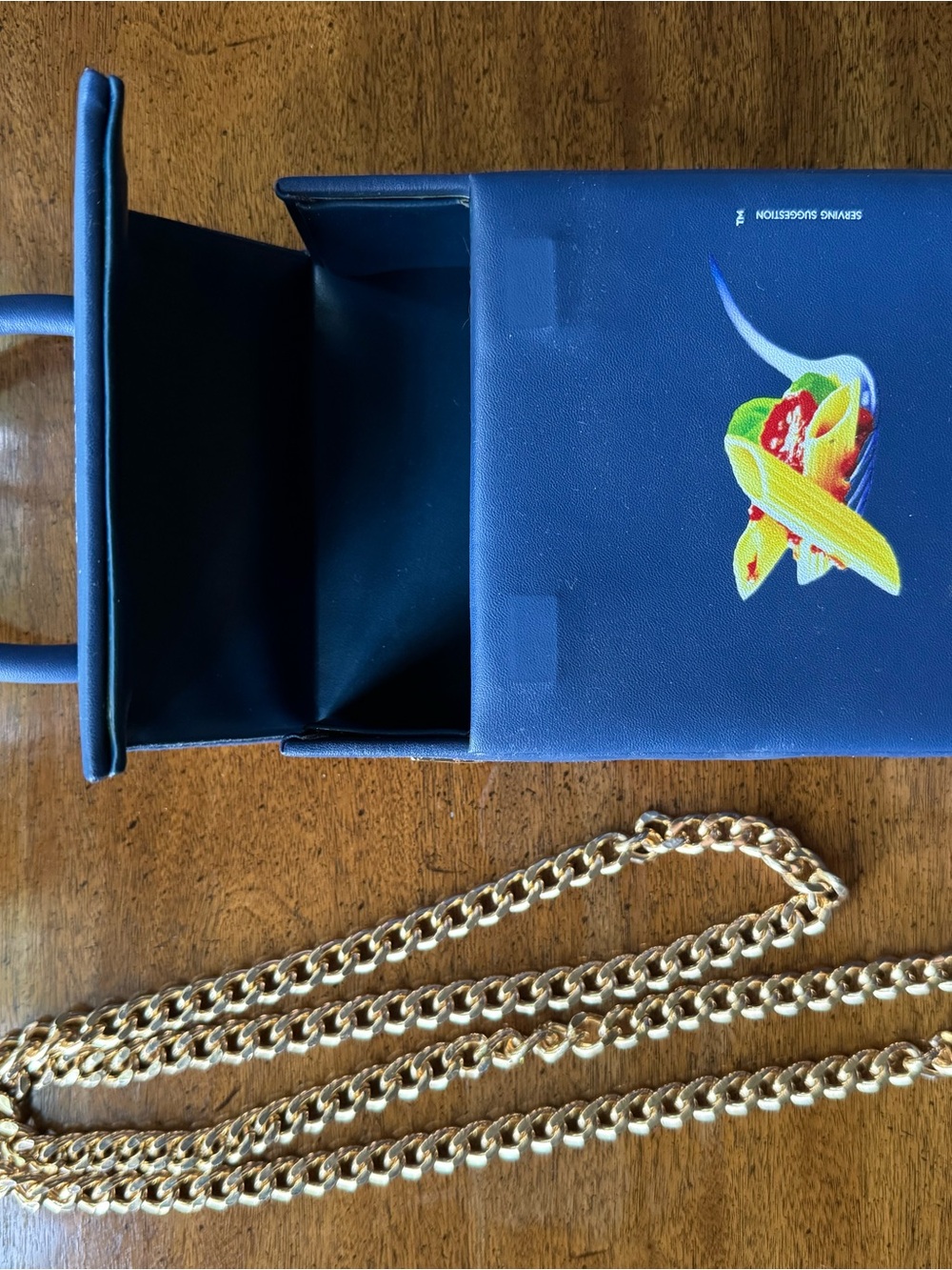 Nik Bentel first edition Barilla pasta bag 1 of 100 Leather purse Rare with box - Picture 8 of 9